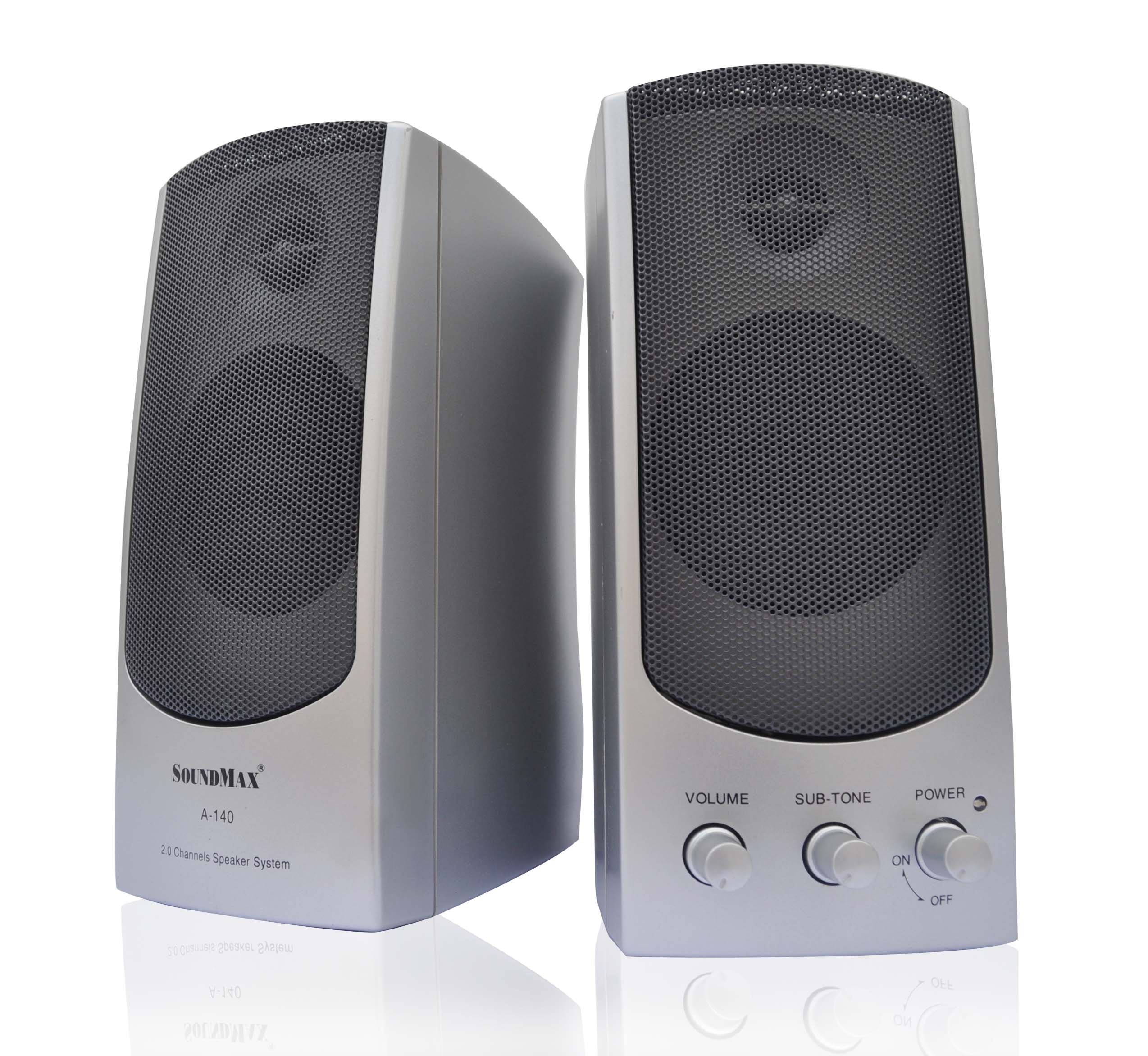 Loa Mini LOA 2.0 SOUNDMAX A140 - Chính hãng Loa Mini LOA 2.0 SOUNDMAX A140 - Chính hãng