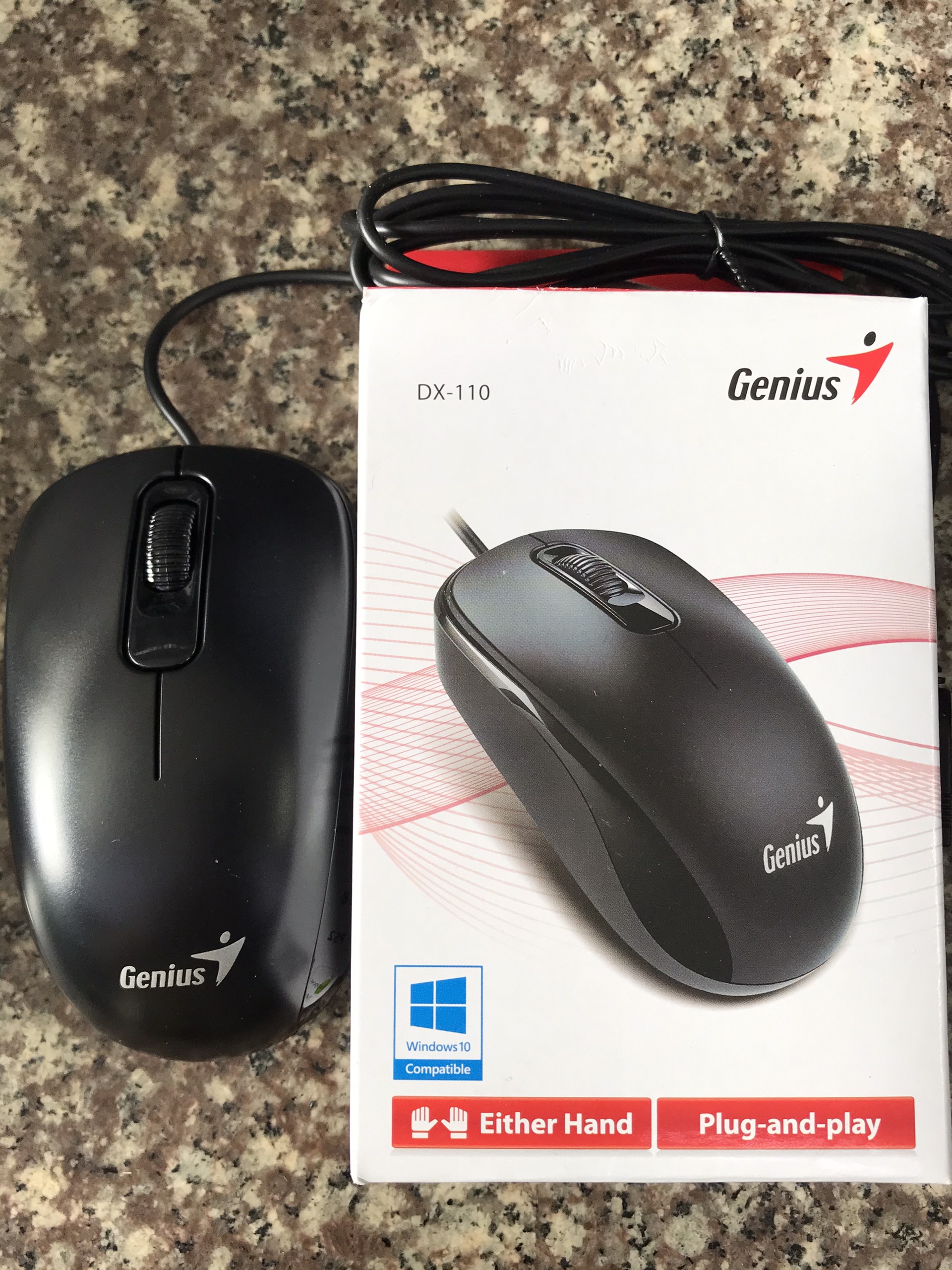 Chuột máy tính có dây MOUSE GENIUS DX110 - Chính hãng