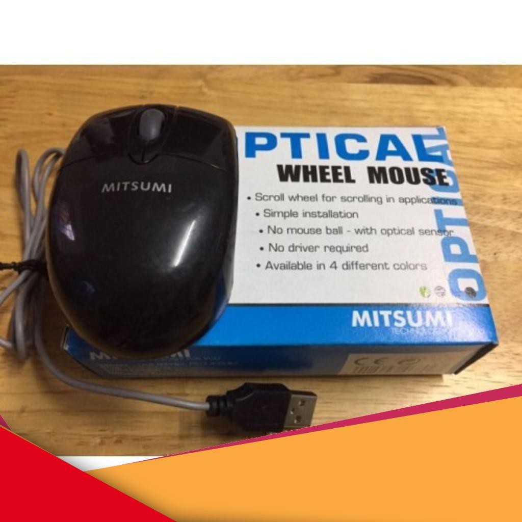 Chuột máy tính có dây MOUSE MITSUMI MINI 6603- Chính hãng