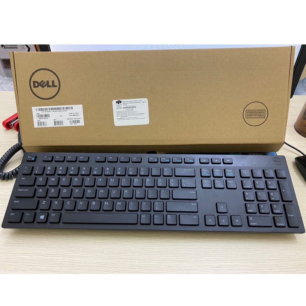 Bàn phím BÀN PHÍM DELL KB216 - Chính hãng Bàn phím BÀN PHÍM DELL KB216 - Chính hãng