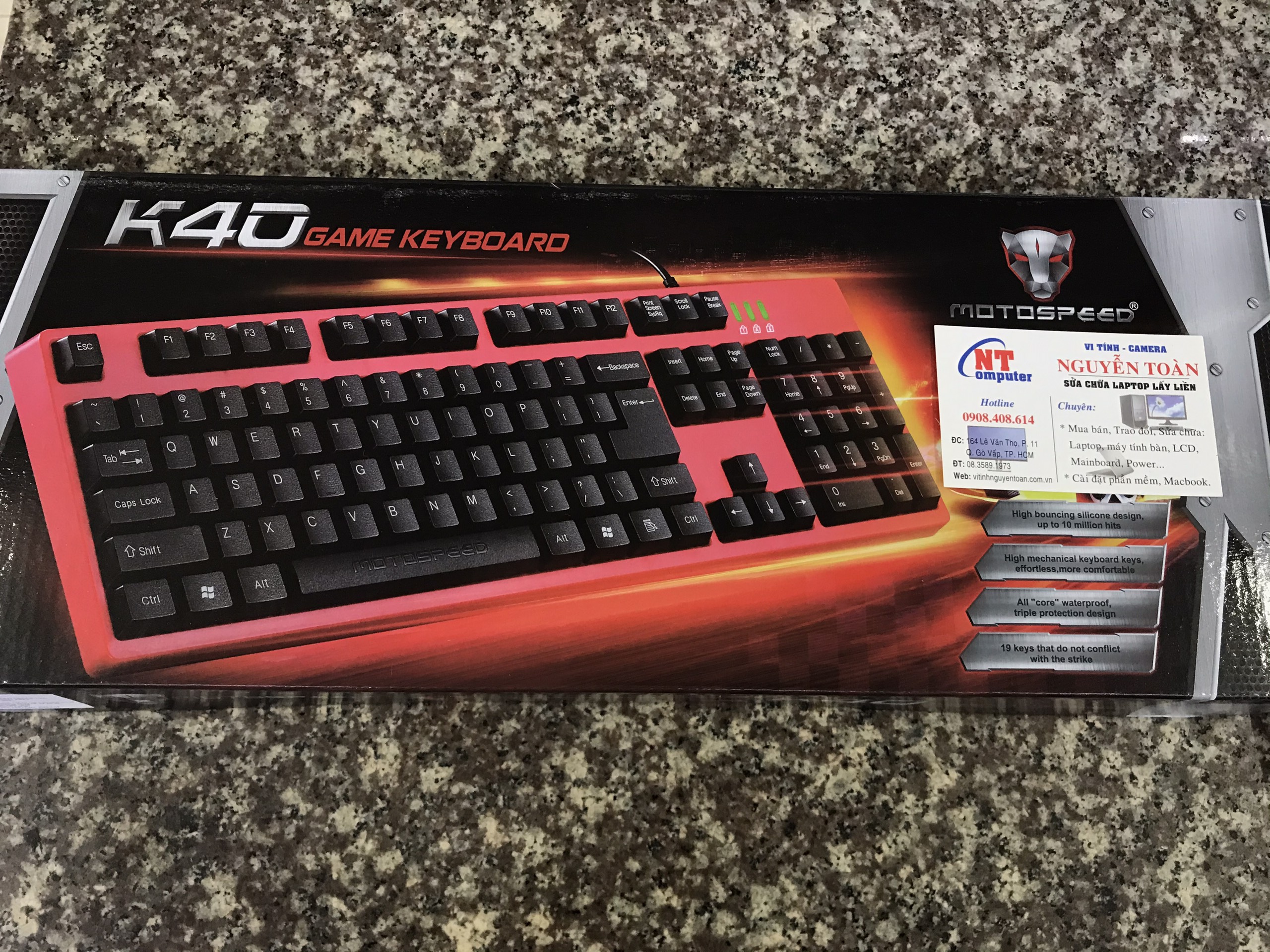 Bàn phím BÀN PHÍM MOTOSPEED K40 - GAMING - Chính hãng Bàn phím BÀN PHÍM MOTOSPEED K40 - GAMING - Chính hãng