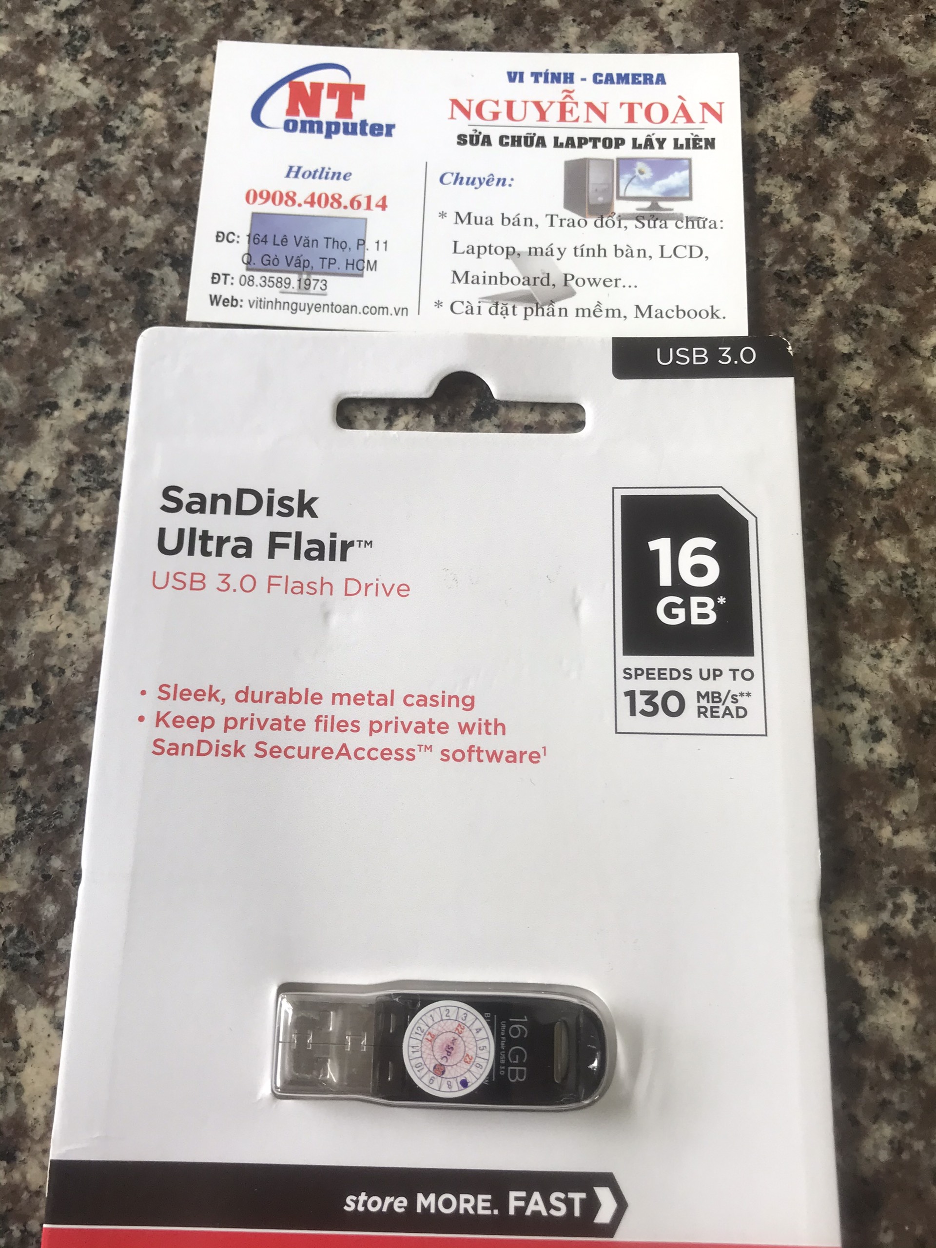 Thẻ USB USB 16G SCANDISK ( nhỏ) - CHÍNH HÃNG Thẻ USB USB 16G SCANDISK ( nhỏ) - CHÍNH HÃNG