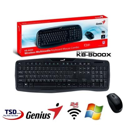 Chuột máy tính không dây COMBO KHÔNG DÂY GENIUS KB8000 - Chính hãng Chuột máy tính không dây COMBO KHÔNG DÂY GENIUS KB8000 - Chính hãng