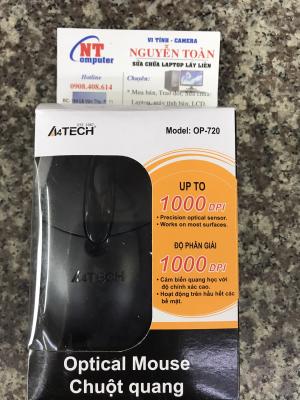 Chuột máy tính có dây MOUSE A4 TECH 720 - Chính hãng Chuột máy tính có dây MOUSE A4 TECH 720 - Chính hãng
