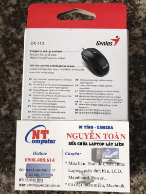 Chuột máy tính có dây MOUSE GENIUS DX110 - Chính hãng Chuột máy tính có dây MOUSE GENIUS DX110 - Chính hãng