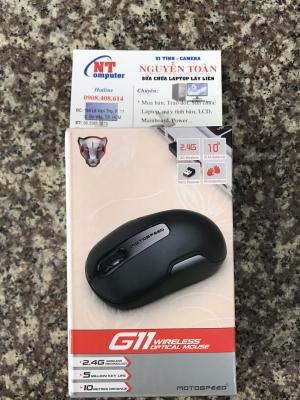 Chuột máy tính không dây MOUSE MOTOSPEED G11 - Chính hãng Chuột máy tính không dây MOUSE MOTOSPEED G11 - Chính hãng