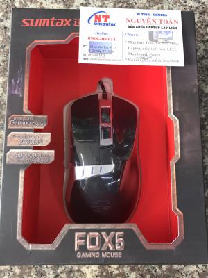 Chuột máy tính có dây MOUSE SUMTAX FOX 5 - GAMING - Nhập khẩu Chuột máy tính có dây MOUSE SUMTAX FOX 5 - GAMING - Nhập khẩu
